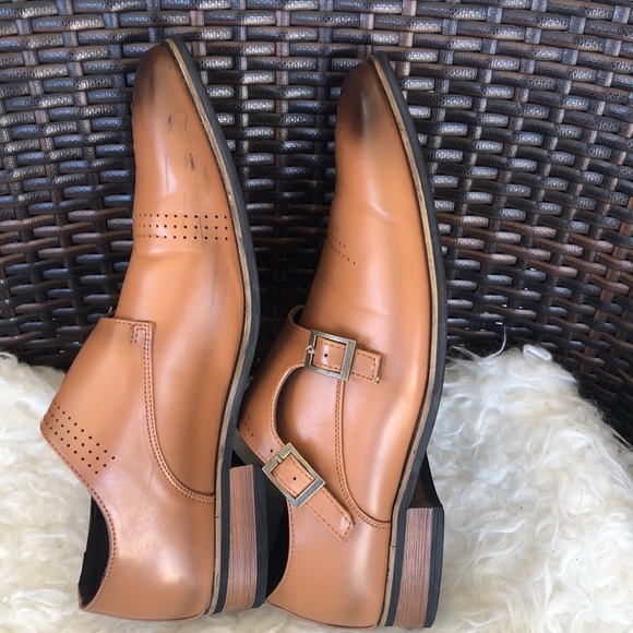 Jivana Milan Men Dress Shoes Monkstraps - Picture 8 of 16
